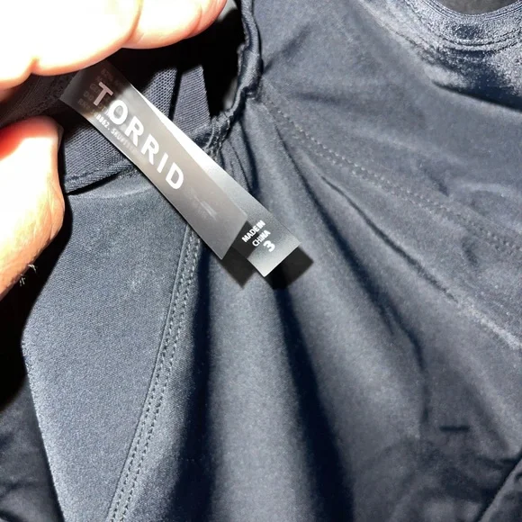 TORRID NWOT Active racerback sexy swim bathing suit one piece 3X XXXL - Picture 11 of 11